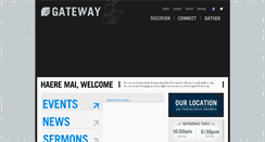 Desktop Screenshot of gatewaychurch.org.nz